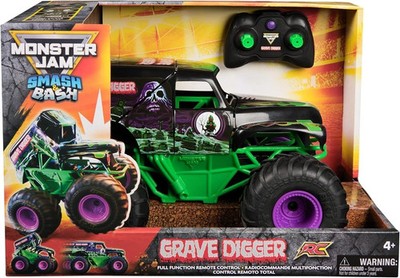 Monster Jam - R/C Monster Truck Smash 'n Bash Grave Digger - Scale 1:15