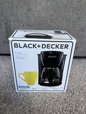 Black+Decker DCM600B 5-Cup Compact Drip Coffee Maker New Sealed 2014