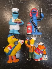 Vintage Sesame Street Character Magnet Lot Bi...