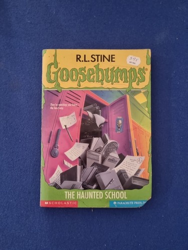 Goosebumps - The Haunted School #59 Book R.L.Stine Vintage 1997 1st Edition - Bild 1 von 7