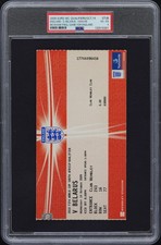 TICKET 2009 DAVID BECKHAM FINAL ENGLAND GAME PSA 4 HIGHEST GRADED