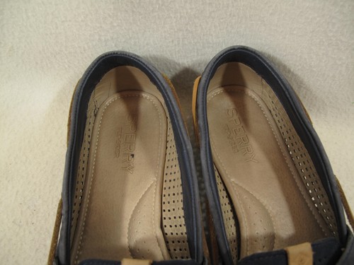 Ladies Sperry Angel Fish Top Slider Boat Shoes Sz~US 8 M~EU 38~Glittery~Leather - Picture 5 of 14