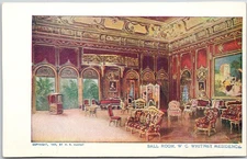 Ball Room W. C. Whitney Residence Calif Vintage Postcard W. R. Hearst 1904