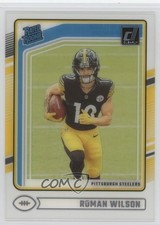 2024 Panini Clearly Donruss Rated Rookie Roman Wilson #77 6j0