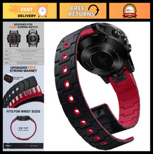 Magnetic Watch Band for Garmin, Quick Fit 20mm, Adjustable Durable Strap