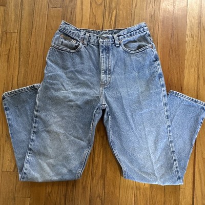 Vintage Calvin Klein Made in USA 100% Cotton Mom Jeans Light Wash High Waist