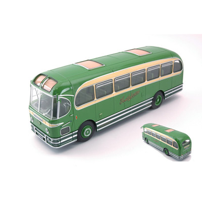 AUTOBUS WEYMANN FANFARE SOUTDOWN 1950 GREEN CREM 1:43 Oxford Autobus -D- Neues M