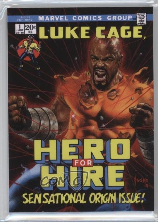 2016 Upper Deck Marvel Masterpieces Level 1 What If 112/1499 Luke Cage #26 bc6