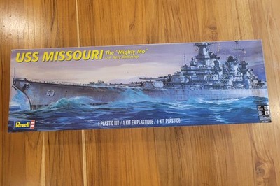 Revell USS Missouri The Mighty Mo U.S. Navy Battleship 1:535 Scale Model Kit NEW