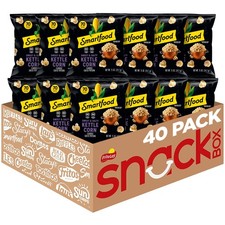 Smartfood Popcorn, Sweet  Salty Kettle Corn, 0.5 Ounce Pack of 40