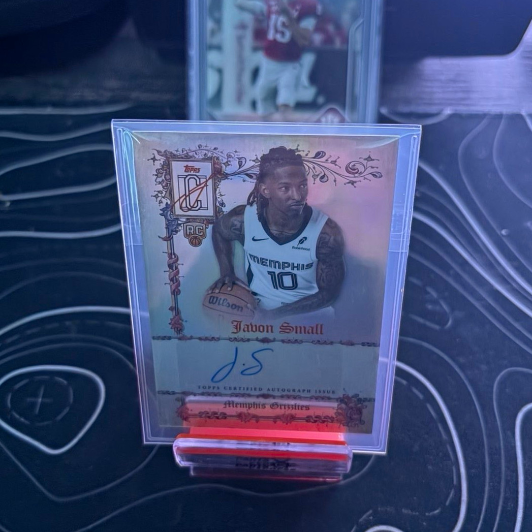 Topps Signature Class 2025-26 Javon Small Manuscripts RC Auto #MS-JS