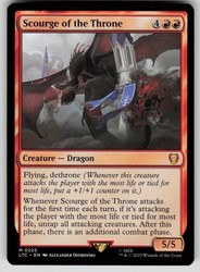 Scourge of the Throne 225 LTC Commander: The Lord of the Rings: Tales of Middle-earth Mythic