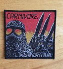 Patch tessuto bordo nero ritorsione carnivoro
