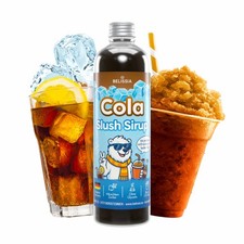 Belissia Slush Eis Sirup 250ml Konzentrat - Cola - für Slush-Eis & Wassereis
