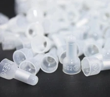 Rextin 1000Pcs CE2 Closed End Wire Crimp Connectors Protective Wire Crimp Cap Wi