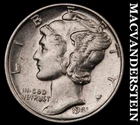 1941 Silver Mercury Dime - Scarce  High Grade  Lustrous  No Reserve  #i4745