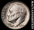 1964 Silver Roosevelt Dime - Scarce  Better Date  No Reserve  #J9560