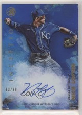 2021 Bowman Inception Blue Foil 83/99 Nick Loftin #PA-NL Auto 8k4