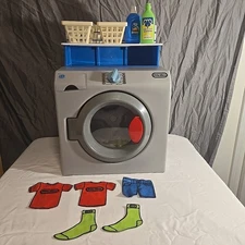 Little Tikes First Washer-Dryer - Interactive Pretend Play Laundry Machine!