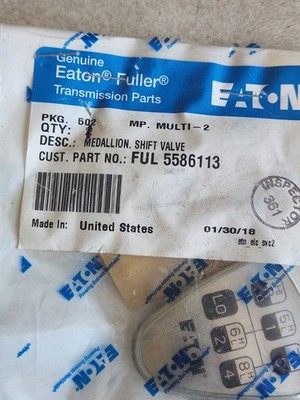 OEM Eaton Fuller 13 Speed Transmission Shift Knob Medallion