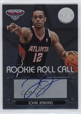 2012-13 Totally Certified Rookie Roll Call Silver John Jenkins #52 Auto 1n6x