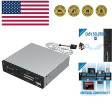 74 in 1 3.5 Inch Internal Flash Media Card Reader/Writer with USB Port CR-USNT