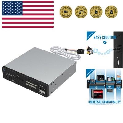 74 in 1 3.5 Inch Internal Flash Media Card Reader/Writer with USB Port CR-USNT
