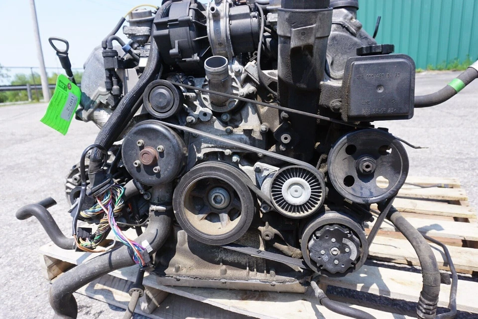 00-06 Mercedes S430 W220 OEM RWD SOHC V8 motor 4.3 e transmissão AT 1107 - Imagem 4 de 4