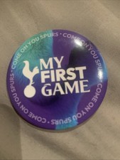 My first Tottenham game badge: MINT a condition