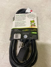 Go Green Power Inc. GG-13708BK 16/3 SJTW Outdoor Extension Cord, Black, 8 ft