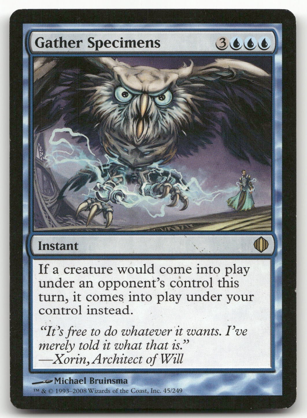 Gather Specimens #45 (MP) Shards of Alara ALA Magic MTG