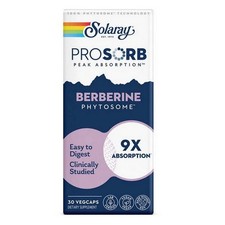 Berberine Phytosome 30 Veg Caps 550 Mg by Solaray