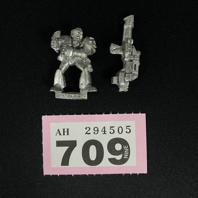 RT103 OHNE HELM SPACE MARINE LASCANNON WAFFE 40K ROGUE TRADER WARHAMMER