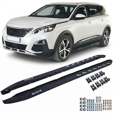 Trittbretter Flankenschutz OE Style Schwarz passend für Peugeot 5008 2017-2024