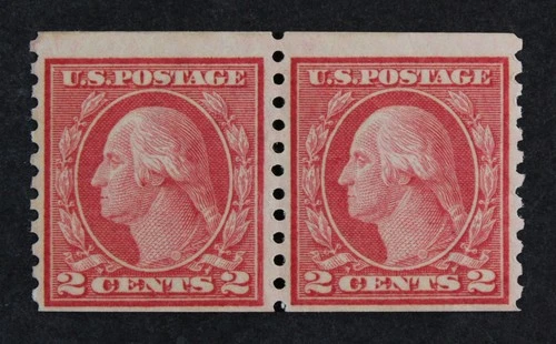 CKStamps: US Stamps Collection Scott#454 2c Washington Mint LH OG 25mm CV$165
