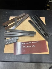 CANVAS,  Micarta, 3/8 thick Misc Lot - Knife Handle Material - Blanks Scales