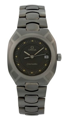 Omega 32mm Rare Seamaster Polaris Titanium Palladium Swiss Watch