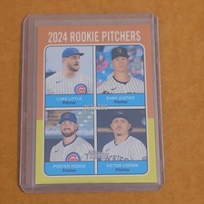 2024 Topps Heritage High Number Quad Rookies Chrome Little, #620 Chrome /699 