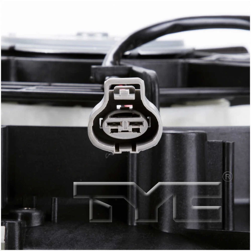 Вентилятор радиатора в сборе для 2007-2009 Mazda CX7 2,3 л 4 цилиндра 2008 TYC 622510 - Изображение 3 из 4