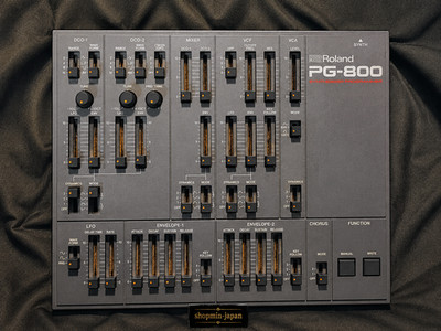 Roland PG-800 Synth Programmer Controller für JX-8P JX-10 MKS-70 getestet Japan