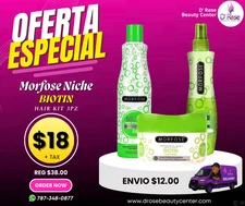 MORFOSE PROFESSIONAL BIOTIN HAIR KIT 3PC