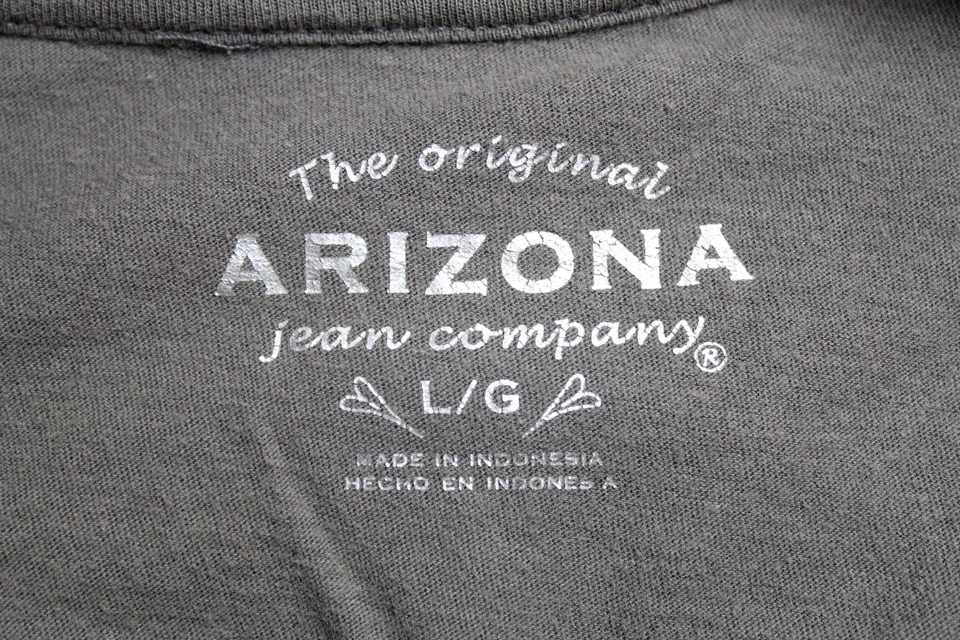 Camiseta Arizona Jean Company Top Mujer Grande Love Gráfico Lentejuelas Corazón Gris Foto 3 de 4
