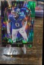 2025 Panini Select Brian Burns #194 Premier Level Black and Green Prizm Shock