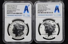 2023 S Reverse Proof Morgan and Peace Silver Dollar NGC PF70‼️ADVANCED RELEASE‼️