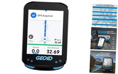 Pantalla a color CC600 para bicicleta/computadora de ciclismo inalámbrica - 