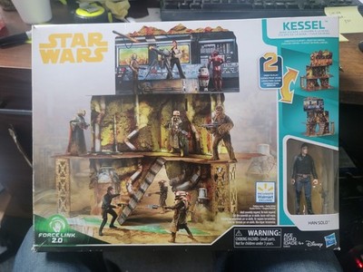 2017 SOLO A STAR WARS STORY/FORCE LINK 2.0 Walmart Playset KESSEL MINE ESCAPE