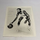 Rare B&W Walt Frazier Signed 8x10 Photo NY Knicks Auto HOF — photo 1