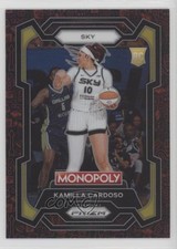 2024 Panini Prizm Monopoly WNBA Classic Icons Red Kamilla Cardoso Rookie RC 1kt5