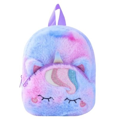 Wiztex Unicorn Backpack - 3D Einhorn modellierter Rucksack für Kinder DE  (Lila)
