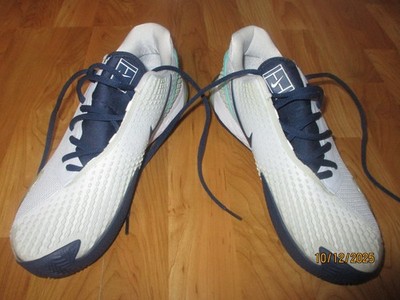 Nike Court Air Zoom Vapor Cage 4 Blue White Gr. 40,5 UK 6,5 Tennis Schuhe neu